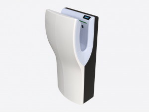 High Speed Airflow Hand Dryer 3D मॉडल