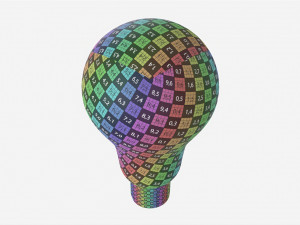 Led Bulb Type A67 Model 3D