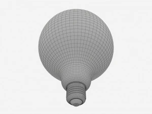 Светодиодная лампа типа G120 3D Модель
