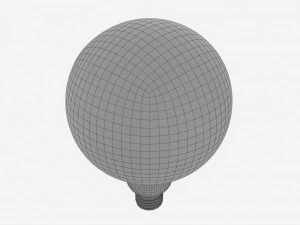 Светодиодная лампа типа G120 3D Модель