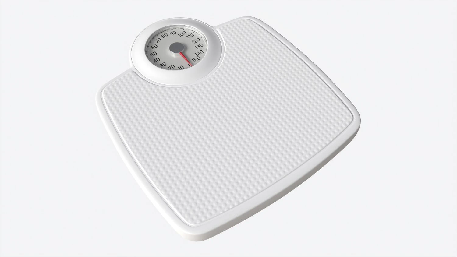 Mechanical Bathroom Weighing Scales 3D Model .c4d .max .obj .3ds .fbx .stl .blend