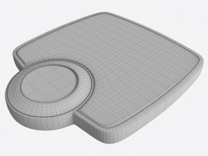 Mechanical Bathroom Weighing Scales 3D Модель