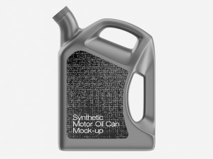 Motor Oil Bottle Mockup 3Dモデル