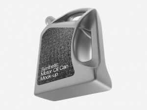 Motor Oil Bottle Mockup 3D Model