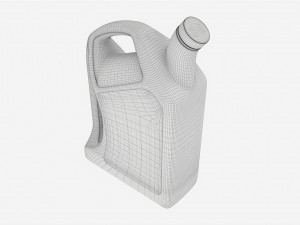 Motor Oil Bottle Mockup 3D Model