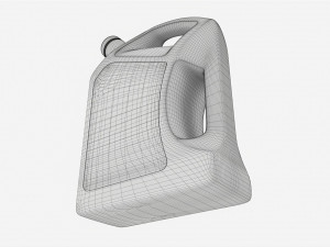 Motor Oil Bottle Mockup 3D Model