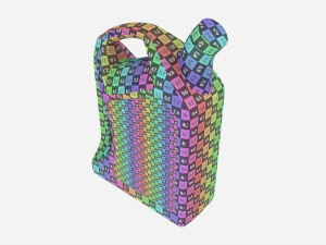 Motor Oil Bottle Mockup 3D Model