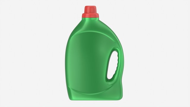 Plastic Bottle with Handle Mockup 02 Modelo 3D .c4d .max .obj .3ds .fbx .stl .blend