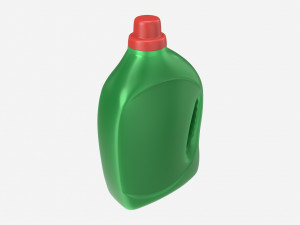 Plastic Bottle with Handle Mockup 02 Modelo 3D