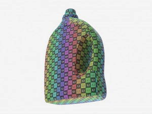 Plastic Bottle with Handle Mockup 02 3D Model