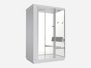 Shower-steam Two People Cabin 3D मॉडल