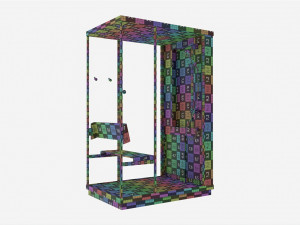 Shower-steam Two People Cabin Modelo 3D
