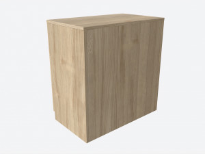 Small Children 3-drawer Dresser 3D Model