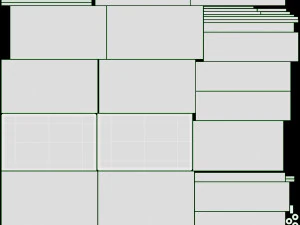 Cassettiera a 3 cassetti per bambini piccoli Modello 3D