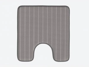 Toilet Bathroom Soft Rug 3D Model