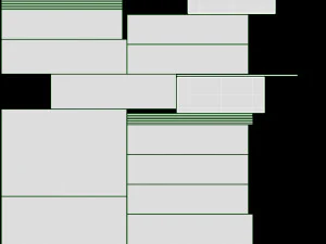 Arm&aacute;rio 3 portas Madeira Modelo 3D