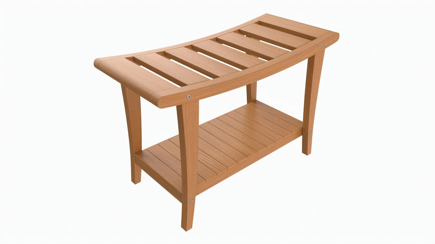 Panca da bagno con ripiano Modello 3D .c4d .max .obj .3ds .fbx .stl .blend 