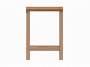 Panca da bagno con ripiano Modello 3D