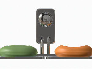 Bathroom Double Soap Holder 01 3D Модель