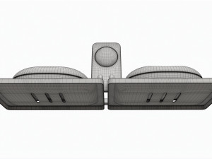 Bathroom Double Soap Holder 01 3D Модель
