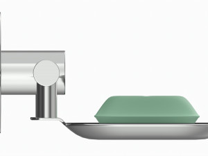 Bathroom Double Soap Holder 02 3D 모델