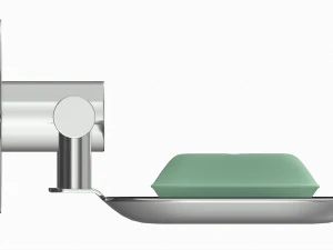 Bathroom Double Soap Holder 02 3D Model