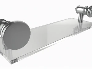 Bathroom Glass Shower Shelf 3D Model