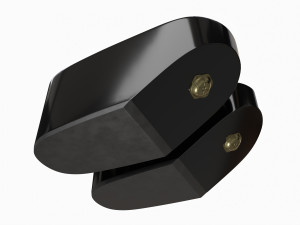 Japanese Geta Wooden Sandals 01 Model 3D