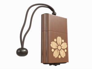 Japanese Inro Wooden Box 3D Model