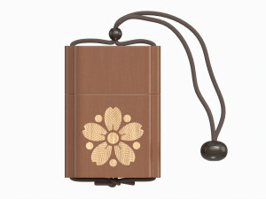 Japanese Inro Wooden Box 3D Model