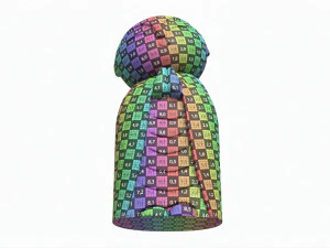 Japanese Jizo Figurine 3D Model