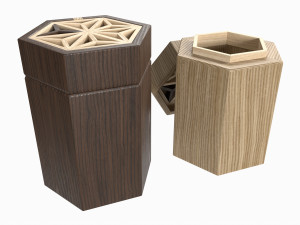 Japanese Kumiko Tea Box Modelo 3D