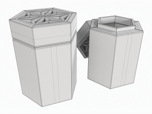 Japanese Kumiko Tea Box Modelo 3D