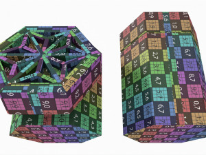Japanese Kumiko Tea Box Modelo 3D