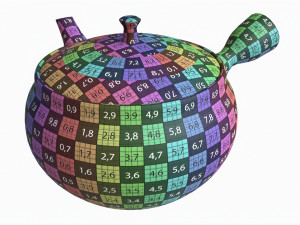 Japanese Kyusu Ceramic Teapot 01 3D 모델