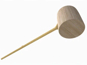 Japanese Ladle for Tea Ceremony 3D Model