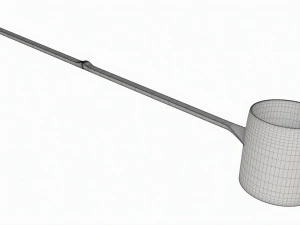 Japanese Ladle for Tea Ceremony 3D Model