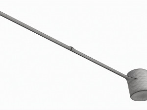Japanese Ladle for Tea Ceremony Modello 3D