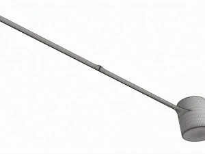 Japanese Ladle for Tea Ceremony 3D Model