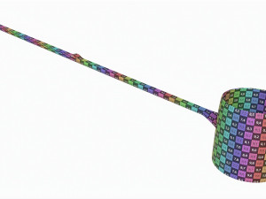Japanese Ladle for Tea Ceremony Modello 3D