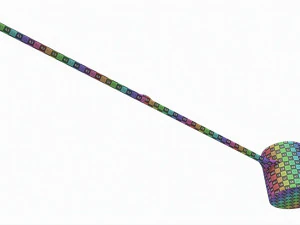Japanese Ladle for Tea Ceremony 3D Model