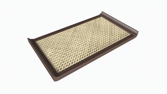 Japanese Teacup Tray Modelo 3D .c4d .max .obj .3ds .fbx .stl .blend 