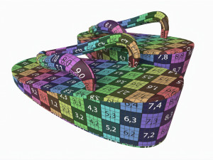 Japanese Zori Sandals 01 Modello 3D