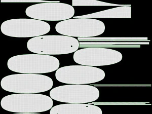 Sand&aacute;lias Zori Japonesas 01 Modelo 3D