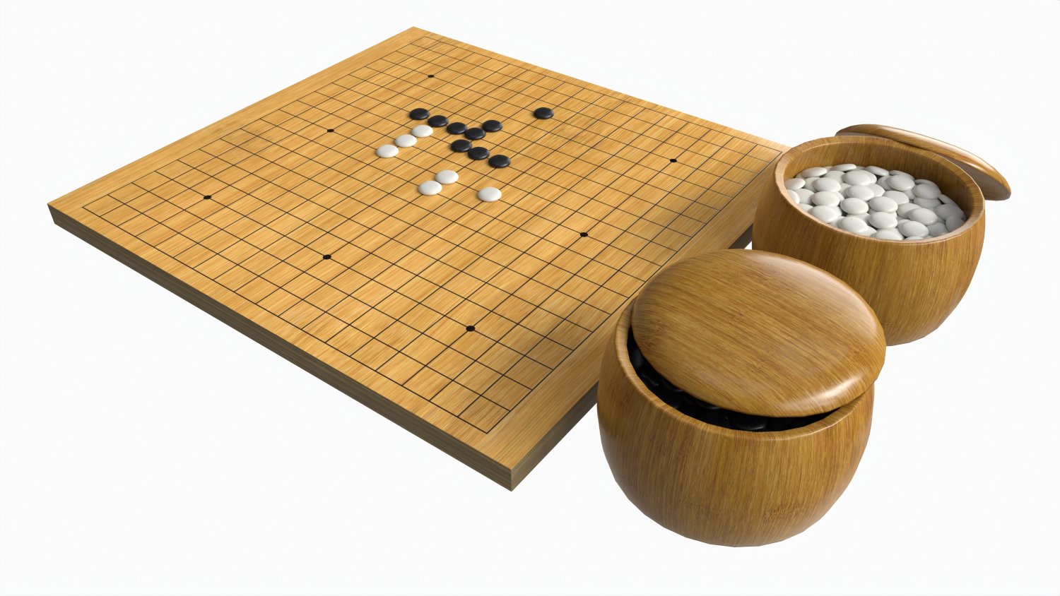 traditional shogi board 3D Model in Board Games 3DExport