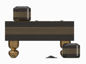 Strategy Board Go-Ban Game 02 3D Model