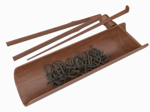 Tea Ceremony Tool Set 3D Модель