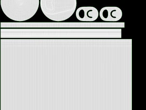 Beverage slim can 200ml Mockup 3D Model