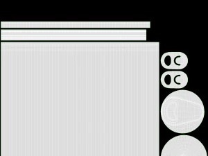 Тонкая банка для напитков 300 мл Mockup 3D Модель