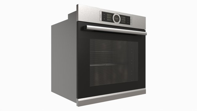 Built-in Cooking Baking Oven Model 3D .c4d .max .obj .3ds .fbx .stl .blend 